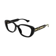 Gucci Stilfull Svart Ram Solglasögon Black, Unisex