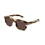 Gucci Brun Havana Solglasögon Gg1509S 003 Multicolor, Herr