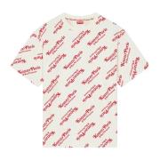 Kenzo Ikonisk Monogram T-shirt Multicolor, Herr