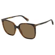 Polaroid Havana Brown Sunglasses Brown, Dam