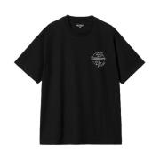 Carhartt Wip Ablaze Svart T-shirt Black, Herr