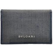 Bvlgari Vintage Pre-owned Canvas plnbcker Gray, Dam