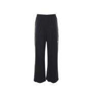 Balenciaga Svarta joggingbyxor med reflexlogo Black, Herr