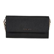 Michael Kors Snygg Chain Crossbody Väska Black, Dam