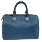 Louis Vuitton Vintage Pre-owned Laeder louis-vuitton-vskor Blue, Dam