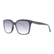 Ted Baker Gradient Fyrkantiga Solglasögon Stilfull Svart Black, Dam