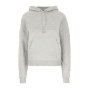 Saint Laurent Stilren Felpa Sweatshirt Gray, Dam