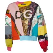 Dolce & Gabbana Pre-owned Pre-owned Bomull toppar Multicolor, Dam