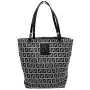 Fendi Vintage Pre-owned Canvas totevskor Blue, Dam