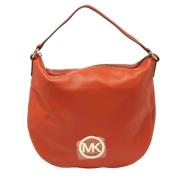 Michael Kors Pre-owned Pre-owned Laeder handvskor Orange, Dam