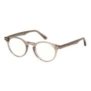 Tom Ford Blue Block Eyewear Frames Beige, Unisex