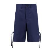 Comme des Garçons Blå Shorts med knapp och dragkedja Blue, Herr