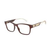 Emporio Armani Brun Ram Solglasögon Brown, Unisex