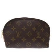 Louis Vuitton Vintage Pre-owned Canvas necessrer Brown, Dam