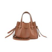 Pourchet Paris Kamel Nano Crossbody Väska Brown, Dam