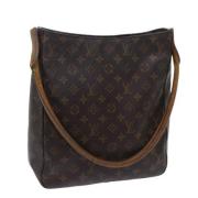 Louis Vuitton Vintage Pre-owned Canvas handvskor Brown, Dam