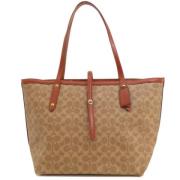 Coach Pre-owned Pre-owned Canvas totevskor Brown, Dam