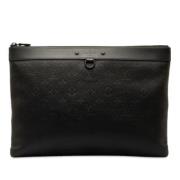 Louis Vuitton Vintage Pre-owned Laeder kuvertvskor Black, Dam