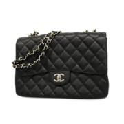 Chanel Vintage Pre-owned Laeder chanel-vskor Black, Dam