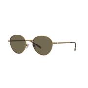 Ralph Lauren Semishiny Brass/Brown Solglasögon PH 3144 Brown, Herr