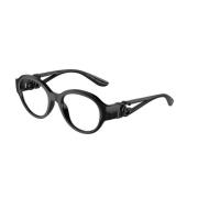 Dolce & Gabbana Stiliga Svarta Glasögon Black, Unisex