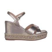 ALMA EN PENA Rhinestone Kilklack Sandal Yellow, Dam