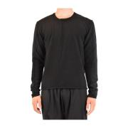 Isabel Benenato Stiliga Sweaters Kollektion Black, Herr