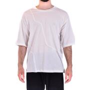 Isabel Benenato Vit T-shirt Ss21 White, Herr