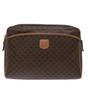 Celine Vintage Pre-owned Canvas kuvertvskor Brown, Dam