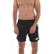 Cavalli Class Svarta Logoprint Badshorts Black, Herr