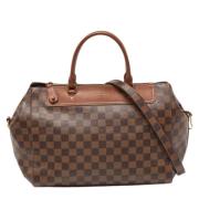 Louis Vuitton Vintage Pre-owned Laeder handvskor Brown, Dam