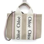 Chloé Pre-owned Pre-owned Canvas axelremsvskor Multicolor, Dam