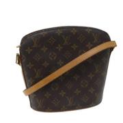 Louis Vuitton Vintage Pre-owned Canvas louis-vuitton-vskor Brown, Dam