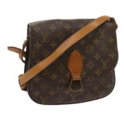 Louis Vuitton Vintage Pre-owned Canvas louis-vuitton-vskor Brown, Dam