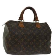 Louis Vuitton Vintage Pre-owned Canvas louis-vuitton-vskor Brown, Dam