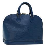 Louis Vuitton Vintage Pre-owned Laeder louis-vuitton-vskor Blue, Dam