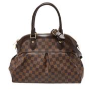 Louis Vuitton Vintage Pre-owned Laeder crossbodyvskor Brown, Dam