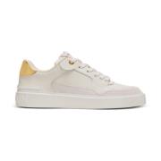 Balmain B-Court Flip tränare i kalvskinn White, Dam