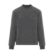 Carhartt Wip Svart Script Sweatshirt Black, Herr