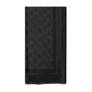 Elisabetta Franchi Winter Scarves Black, Dam