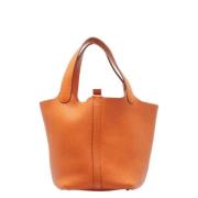 Hermès Vintage Pre-owned Laeder handvskor Orange, Dam