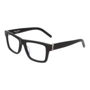 Saint Laurent Fyrkantiga Glasögonbågar Black, Unisex