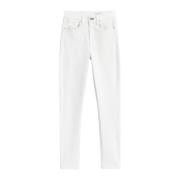 Rag & Bone Hög Midja Skinny Denim Jeans White, Dam