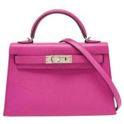 Hermès Vintage Pre-owned Laeder handvskor Pink, Dam