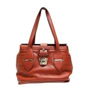 Salvatore Ferragamo Pre-owned Pre-owned Laeder axelremsvskor Brown, Da...