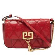 Givenchy Pre-owned Pre-owned Laeder crossbodyvskor Red, Dam