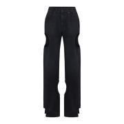 Off White Svarta Jeans Black, Dam