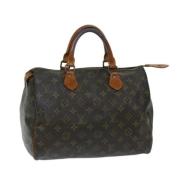 Louis Vuitton Vintage Pre-owned Canvas louis-vuitton-vskor Brown, Dam