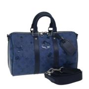 Louis Vuitton Vintage Pre-owned Canvas louis-vuitton-vskor Blue, Dam