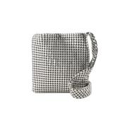 Paco Rabanne Tyg axelremsvskor Gray, Dam